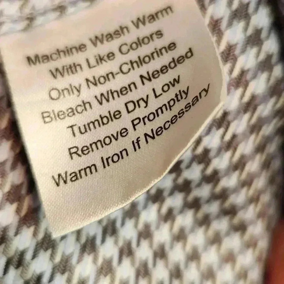 Egara Men's Button Down Dress Shirt Size Large ๐ ๐ - Picture 7 of 7